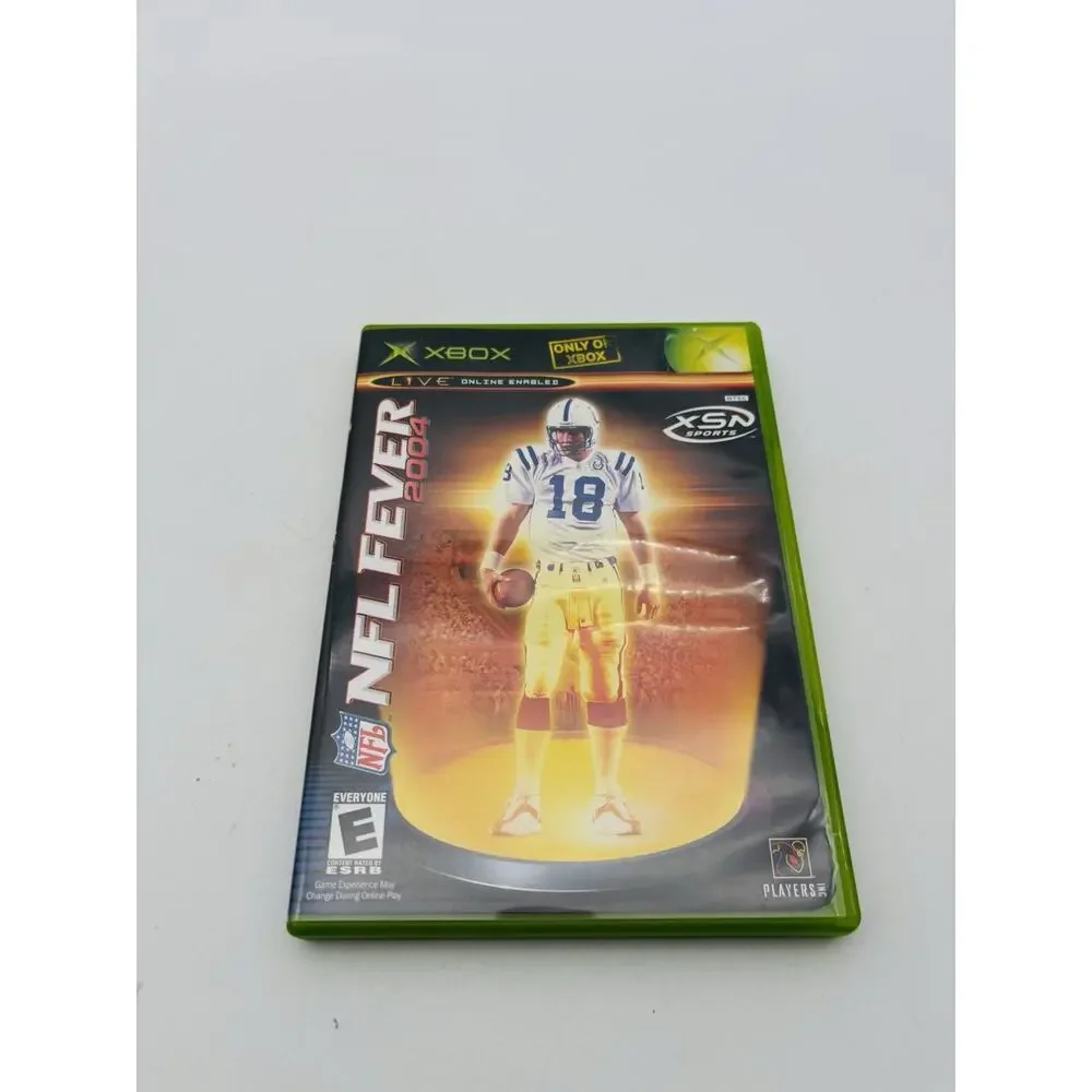 NFL Fever 2004 (Microsoft Xbox, 2003) Complete Tested Works CIB VG Condition